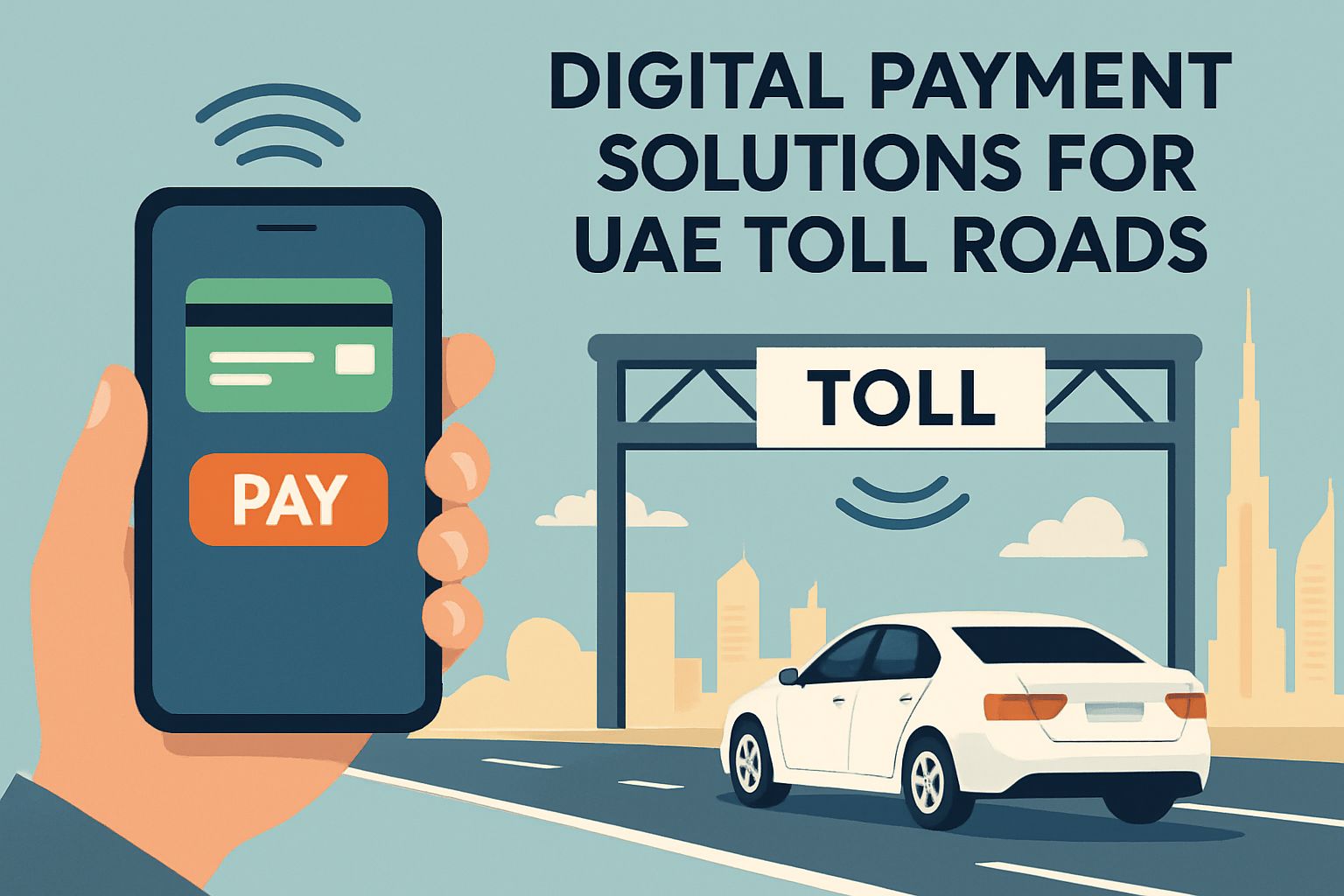 Digital payment solutions for UAE toll roads
